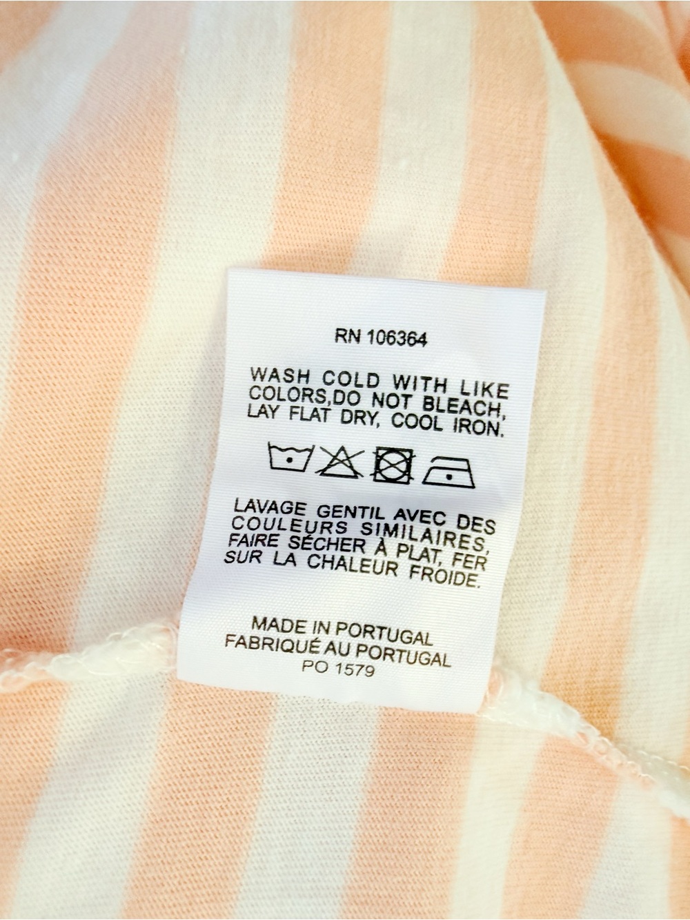 KULE PALE PINK WHITE STRIPE COTTON TANK MIDI DRESS - Picture 9 of 10